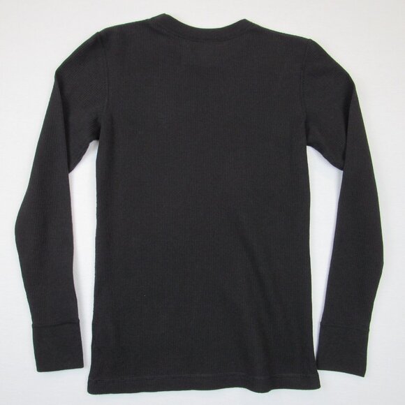 Magellan Outdoors Thermal Shirt Women 's Size S Long Sleeve Black Top - Picture 3 of 4
